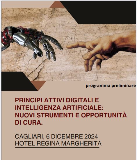 PRINCIPI ATTIVI DIGITALI E INTELLIGENZA ARTIFICIALE: NUOVI STRUMENTI E OPPORTUNITÀ DI CURA.